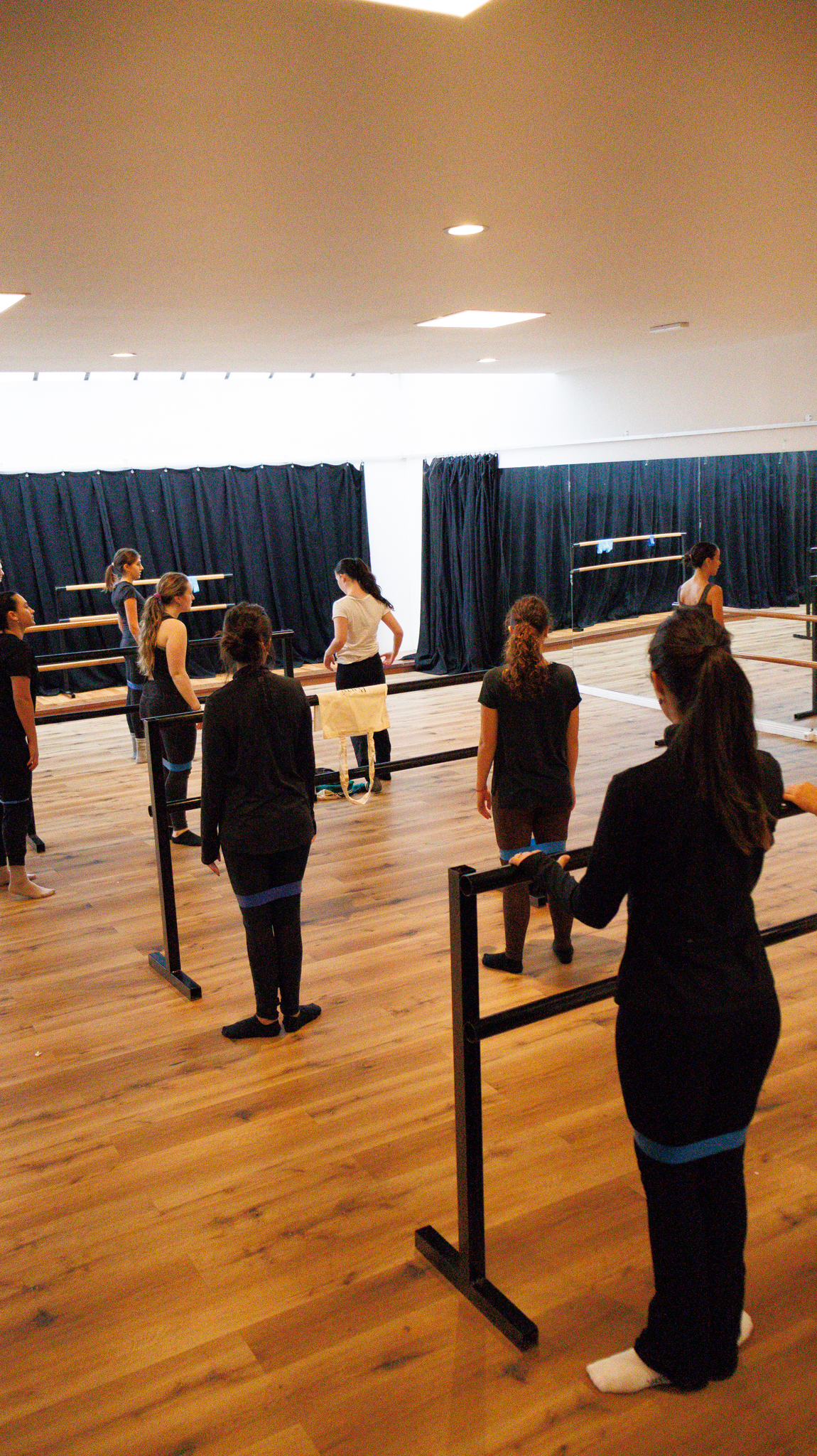 Clase de barré en Montevideo